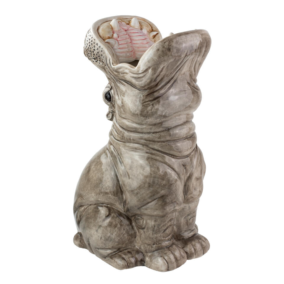 Hungry Hippo vase - stor